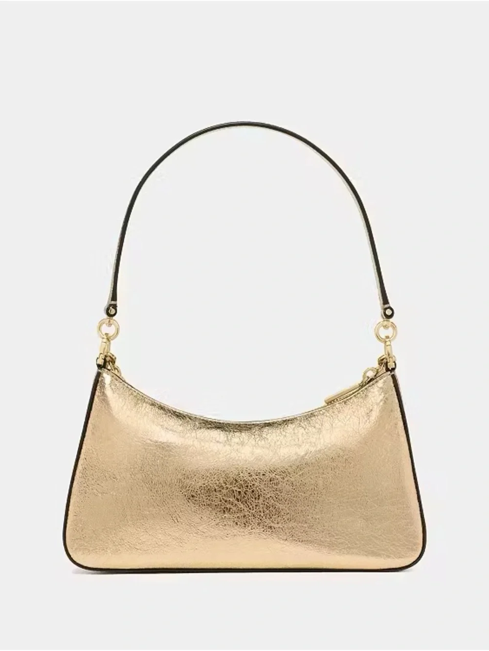 ♠️Kate Spade NY Margot Small Leather Convertible Shoulder Bag, Metallic Gold NWT